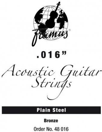 Framus Bronze - struna pojedyncza do gitary akustycznej .016, plain