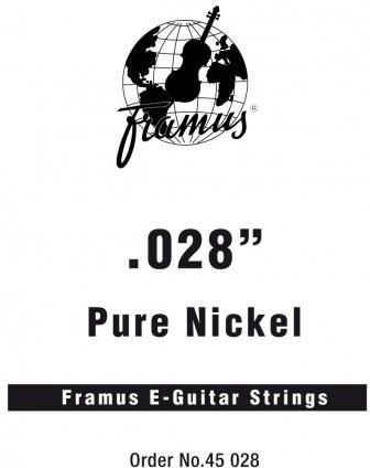 Framus Blue Label - struna pojedyncza do gitary elektrycznej, .028, wound