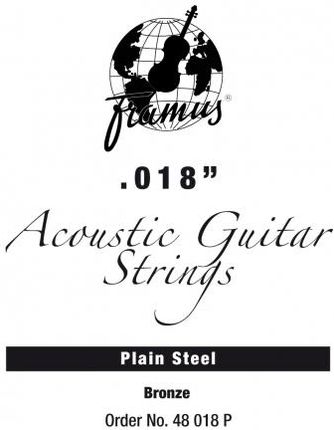 Framus Bronze - struna pojedyncza do gitary akustycznej .018, plain