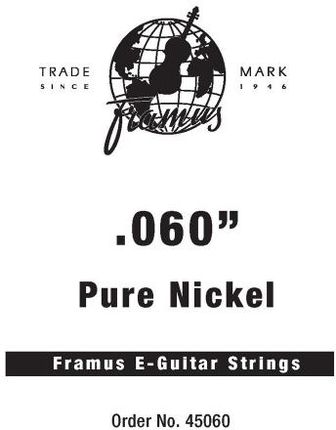 Framus Blue Label - struna pojedyncza do gitary elektrycznej, .060, wound