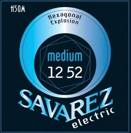 Savarez Medium (676567) Struny do gitary elektrycznej Hexagonal Explosion Nickel Medium .012-.052