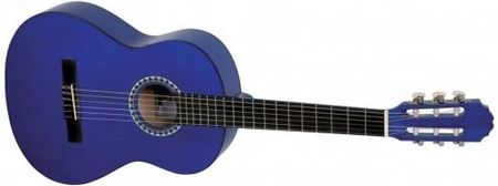 GEWA (PS510145) Konzertgitarre VGS Basic 3/4 transparentny niebieski