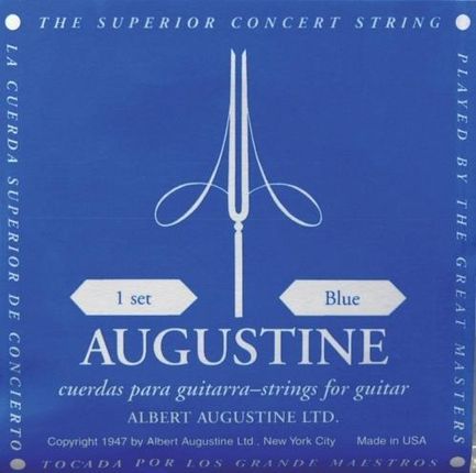 Augustine (650436) Blue struna do gitary klasycznej - E6w