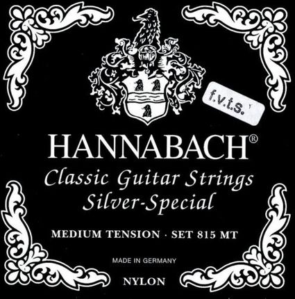 Hannabach (652550) E815 FMT struny do gitary klasycznej (high) - Komplet