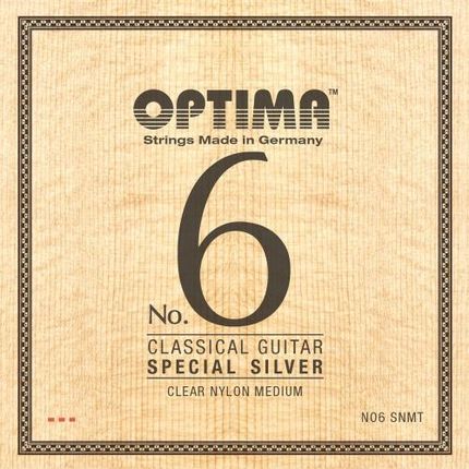 Optima (654627) NO6.SNHT struny do gitary klasycznej No. 6 Special Silver - Komplet Nylon high