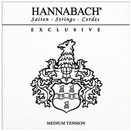 Hannabach (652737) Exclusive struny do gitary klasycznej (medium) - Komplet