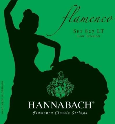 Hannabach (652918) 827LT struny do gitara klasycznej (light) - Komplet 3 strun basowych