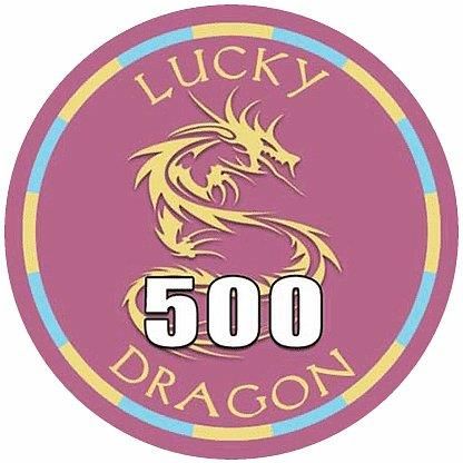 Sun-Fly Żeton Lucky Dragon Ceramika Nominał 500