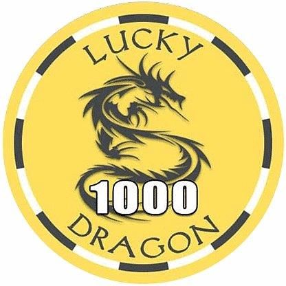 Sun-Fly Żeton Lucky Dragon Ceramika Nominał 1.000