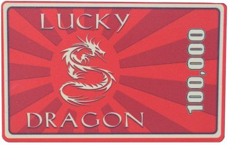 Sun-Fly Plakieta Lucky Dragon Ceramika Nominał 100.000