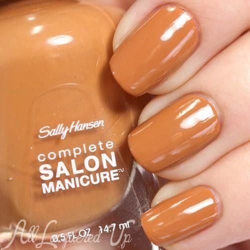 Sally Hansen Lakier Salon Complete Manicure Tupelo Honey Nr 850 Opinie I Ceny Na Ceneo Pl