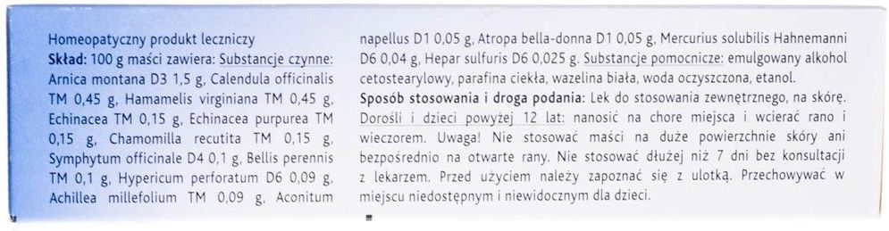 HEEL Traumeel S maść 50 g - zdjęcie 1 HEEL Traumeel S maść 50 g