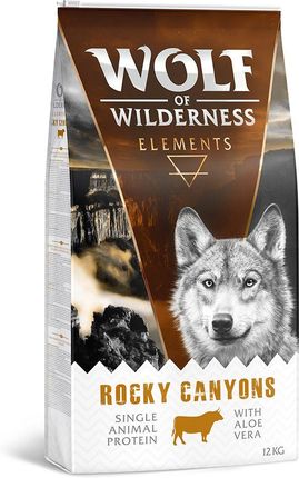 Wolf Of Wilderness Rocky Canyons Wołowina 1Kg