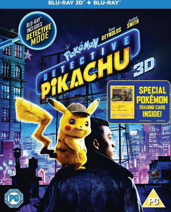 Detective Pikachu (Pokemon. Detektyw Pikachu) [Blu-Ray 3D]+[Blu-Ray]