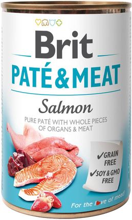 Brit Pate&Meat Salmon 12X800G