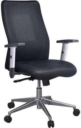 Krzesła biurowe Penelope Alu - Krzesło biurowe Penelope Alu, czarny