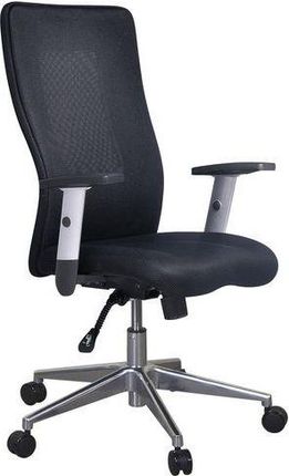 Krzesło biurowe Penelope Top Alu - Krzesło biurowe Penelope Top Alu, czarny