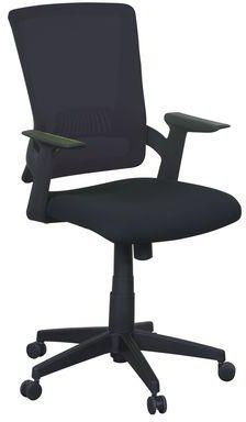 Krzesła biurowe Eva - Krzesło biurowe Eva, siatka, czarny
