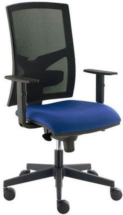 Krzesło biurowe Asistent - Krzesło biurowe Asistent, niebieski