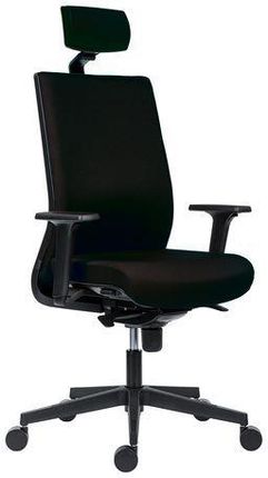 Krzesło biurowe Titan - Krzesło biurowe Titan, czarne
