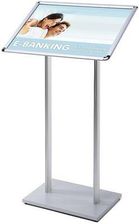 Stojaki informacyjne Menuboard, profil 25 mm, zaokrąglone naroża - Stojak informacyjny Menuboard, profil 25 mm, zaokrąglone naroża, A2