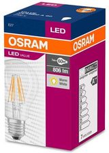 Osram 4X Led Filament E27 7W = 60W 806Lm 2700K Value (4058075819658)