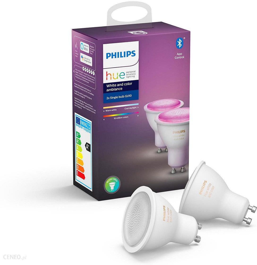  Philips Hue White and color ambiance Gu10 5,7W 2szt. 929001953102