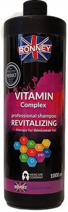 Ronney VITAMIN Complex Revitalizing Shampoo Szampon rewitalizujący do włosów cienkich i słabych 1000ml
