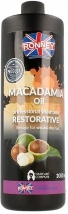 Ronney MACADAMIA Oil Restorative Shampoo Szampon do słabych i suchych włosów 1000ml