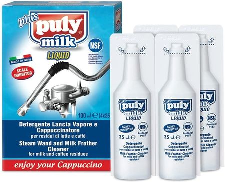 Puly Caff Caff Puly Milk Plus Płyn Do Czyszczenia Systemów Mlecznych 4X25Ml