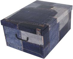 Zdjęcie Pudełko kartonowe MAXI PATCHWORK - JEANS - Tczew