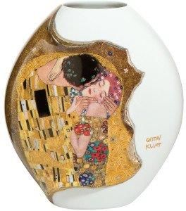 Wazon porcelanowy Pocałunek Gustav Klimt Goebel