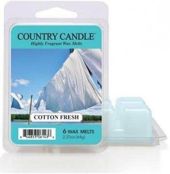 Kringle Country Candle 6 Wax Melts Wosk zapachowy - Cotton Fresh