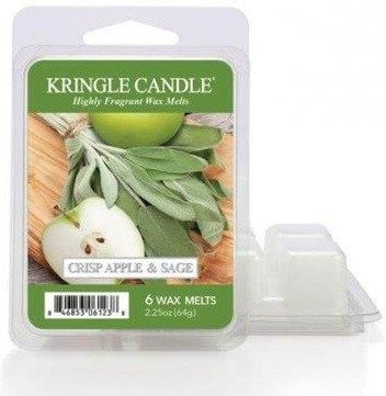 Kringle Country Candle 6 Wax Melts Wosk zapachowy - Crisp Apple& Sage