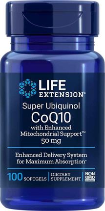 Life Extension Super Ubichinol Koenzym Q10 50Mg 100Kaps