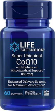 Life Extension Super Ubichinol Koenzym Q10 100Mg 60Kaps
