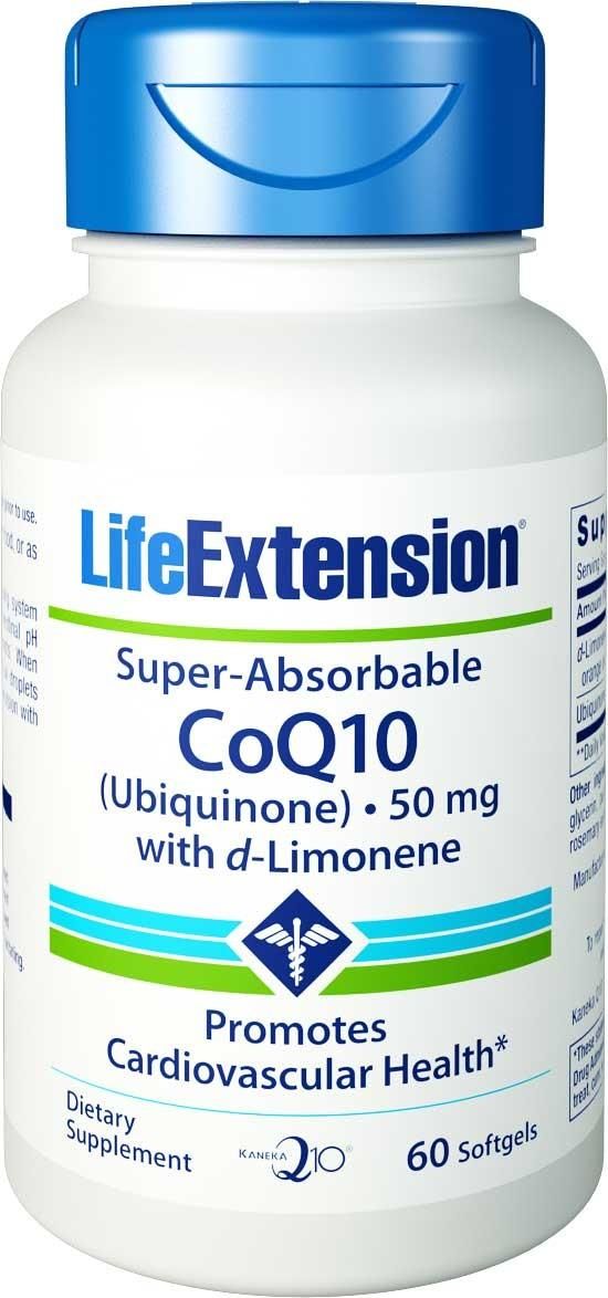 Life Extension Super Absorbowalny Ubichinon Koenzym Q10 Z D-Limonenem ...