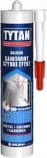 Zdjęcie TYTAN PROFESSIONAL Silikon sanitarny Szybki Efekt 280 ml transparentny - Kościan