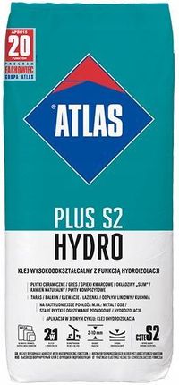 Atlas Zaprawa Klejowa Plus S2 Hydro 15kg