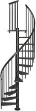 Zdjęcie Dolle Schody Spiralne Calgary Antracyt 120Cm - Gostyń