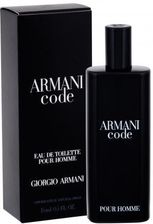 Zdjęcie Giorgio Armani Armani Code Pour Homme Woda Toaletowa 15 ml - Golub-Dobrzyń