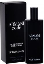 Zdjęcie Giorgio Armani Armani Code Pour Homme Woda Toaletowa 15 ml - Chełmno