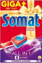 Somat All-In-One Lemon Tabletki Do Zmywarki 130 Szt - Proszki do zmywarki