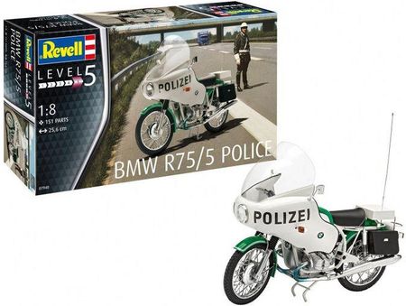 Revell Model Do Sklejania Motocykl 1/8 Bmw R75/5 Policja 7940