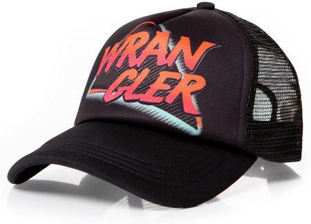 WRANGLER TRUCKER CAP BLACK W0M369101