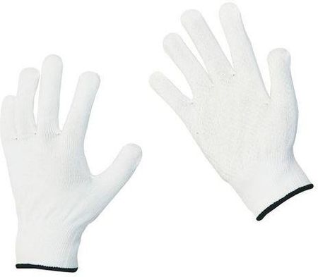 Rękawice bawełniane Manutan, białe - Rękawice bawełniane Manutan, białe, rozm. 8