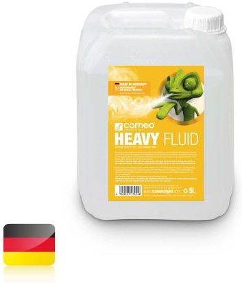Cameo HEAVY FLUID 5L-płyn do wytwarzania mgły o dużej gęstości i bardzo długiej trwałości