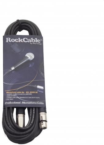 RockCable Microphone Cable - XLR (female) / TS (6.3 mm / 1/4), Color Coded  - 1 m / 3.3 ft