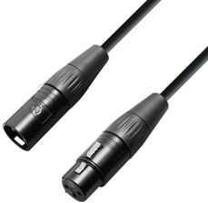 Adam Hall Cables Krystal Edition - przewód mikrofonowy OCC XLR żeńskie - XLR męskie, 1 m