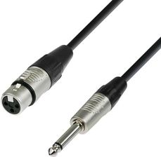 Adam Hall Cables K4 MFP 0300 - przewód mikrofonowy REAN XLR żeńskie - jack mono 6,3 mm, 3 m